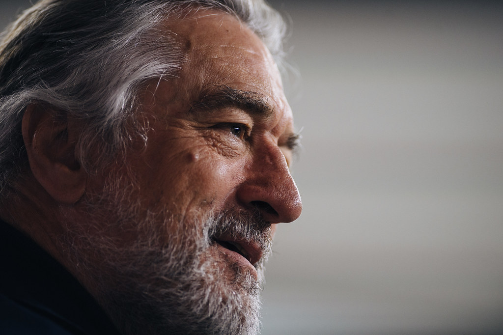 Immagine di profilo di Robert De Niro (“Robert De Niro” by Nathan Congleton is marked with CC BY-NC-SA 2.0).