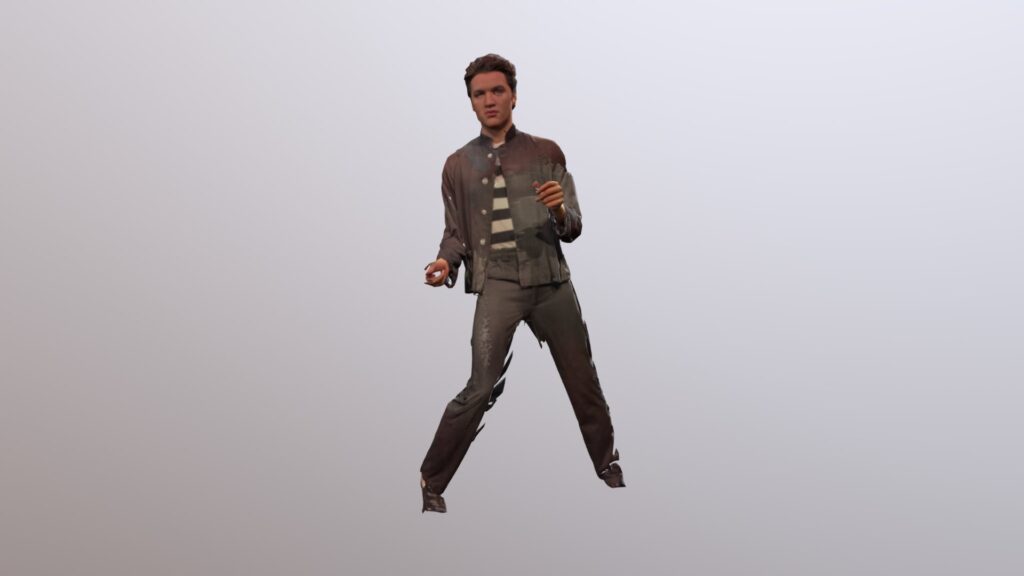 Immagine stilizzata che riprende le fattezze di Elvis Presley (“Elvis Presley” by David Wigforss is licensed under CC BY-NC 4.0).