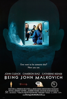 Locandina del film "Being John Malkovich".