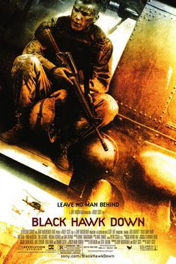 Locandina del film "Black Hawk Down".