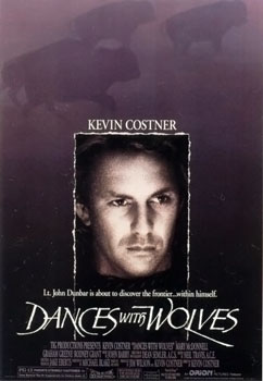 Locandina del film "Dances With Wolves".