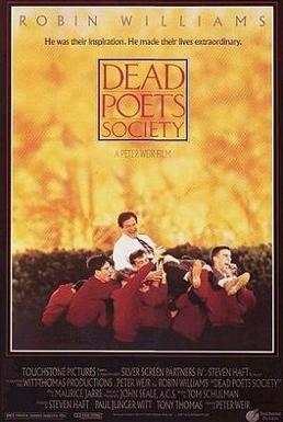Locandina del film "Dead Poets Society".