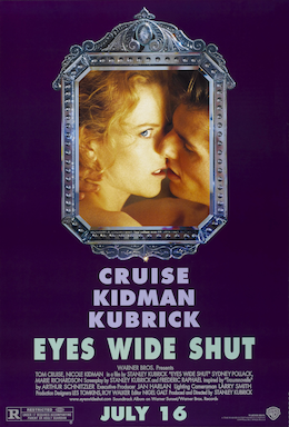 Locandina del film "Eyes Wide Shut".