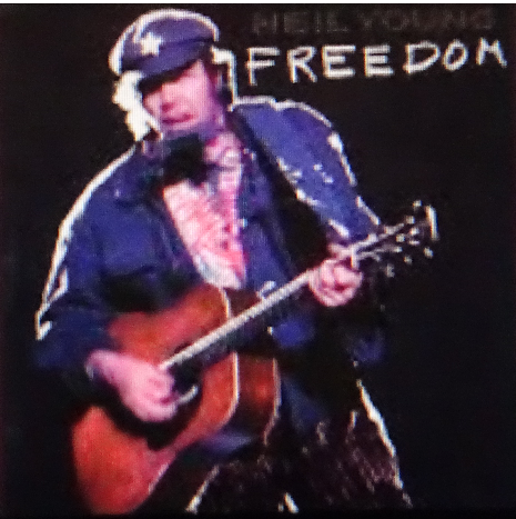 Immagine dell'album "Freedom" di Neil Young.