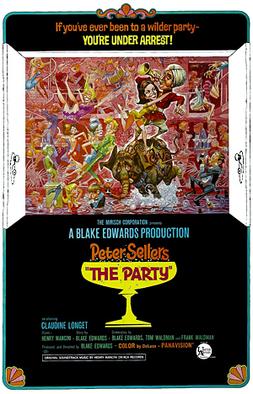 Locandina del film "Hollywood Party" (THE PARTY).
