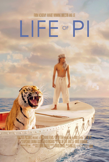 Locandina del film "Life Of Pi".