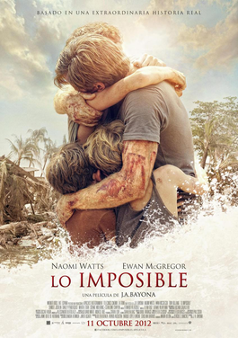 Locandina del film "Lo Imposible".
