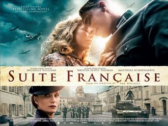 Locandina del film "Suite Francaise".
