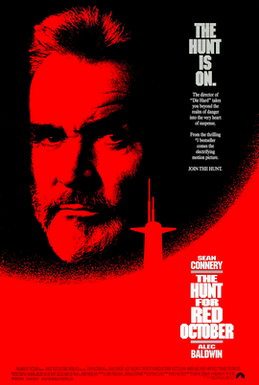 Locandina del film "The Hunt For Red October".