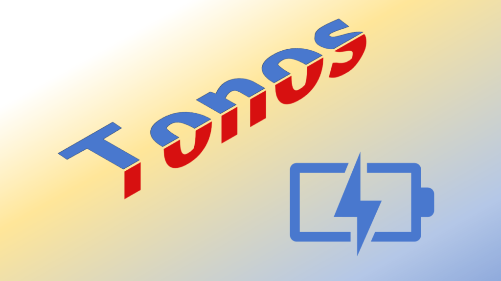 Grafica personalizzata della parola greca TONOS.