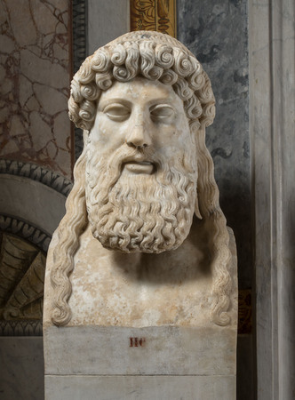 Arte Ellenistica - Erma barbata. Galleria Borghese, Roma.